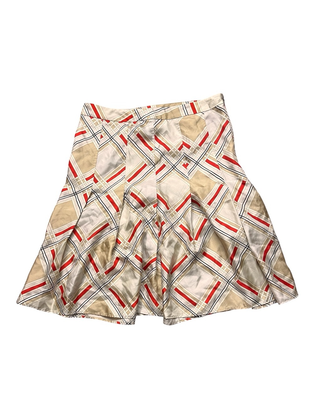 Gap Plaid Midi Skirt